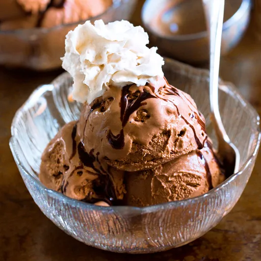 Helado saludable sin plátano