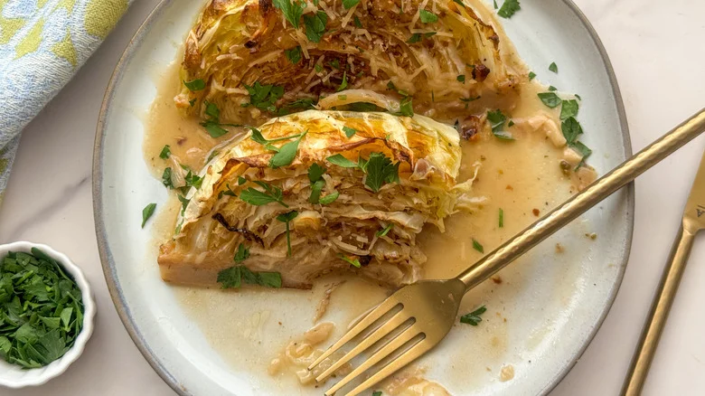Garlicky Melting Cabbage Recipe
