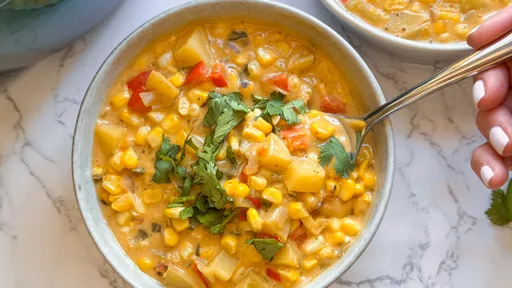 Creamy Corn Chowder Recipe