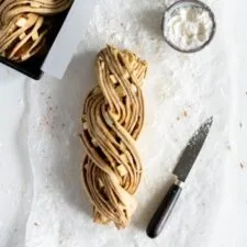 Apple and Cardamom Babka