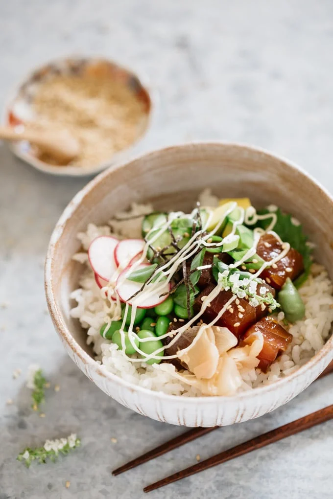Poke bowl ポキ丼