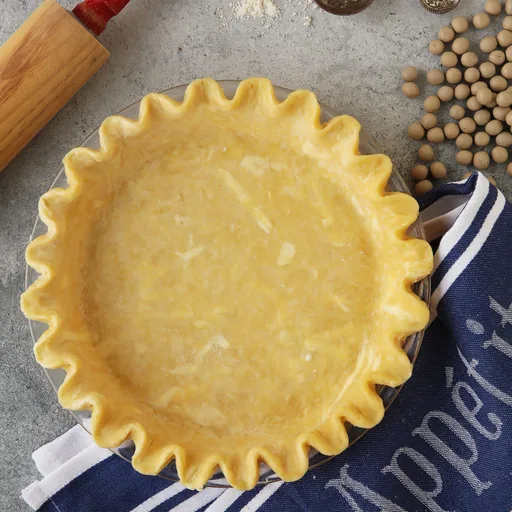 A massa de torta amanteigada mais folhada