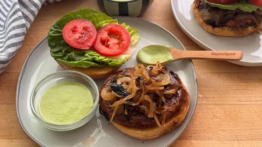 Portobello Mushroom Burger Recipe