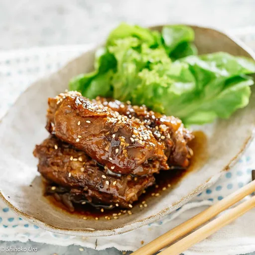 Beef Negimaki 牛肉のネギ巻き