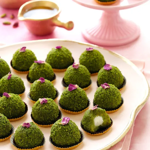 Pistachio Mafroukeh (Truffles)
