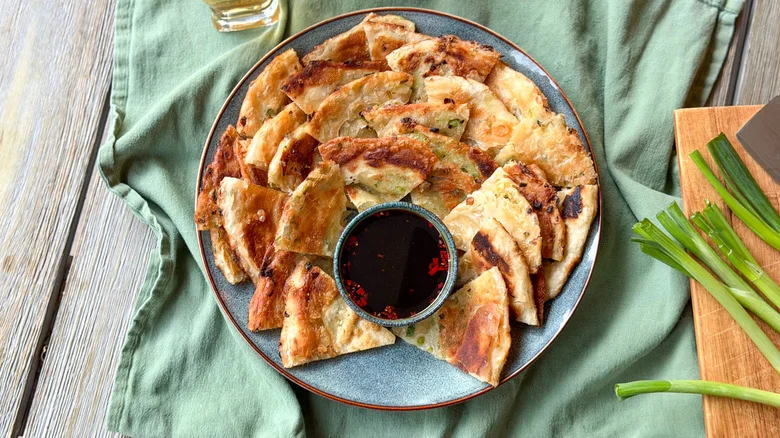 Easy Scallion Pancakes Recipe