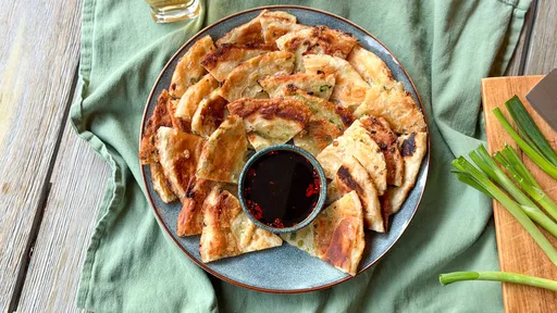 Easy Scallion Pancakes Recipe