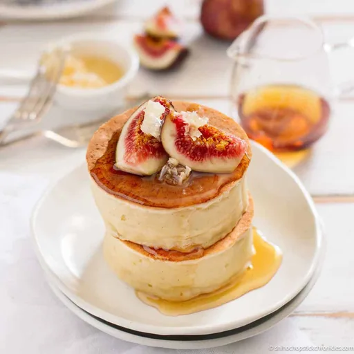 Gluten Free Fluffy Japanese Pancakes グルテンフリー厚焼きホットケーキ