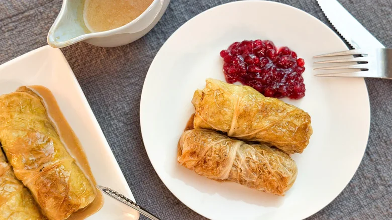 Swedish-Inspired Stuffed Cabbage Rolls Recipe