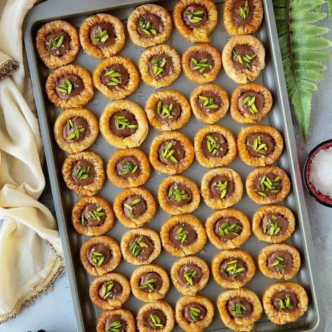 Chocolate Baklava Bracelets (Asawer El Sit)