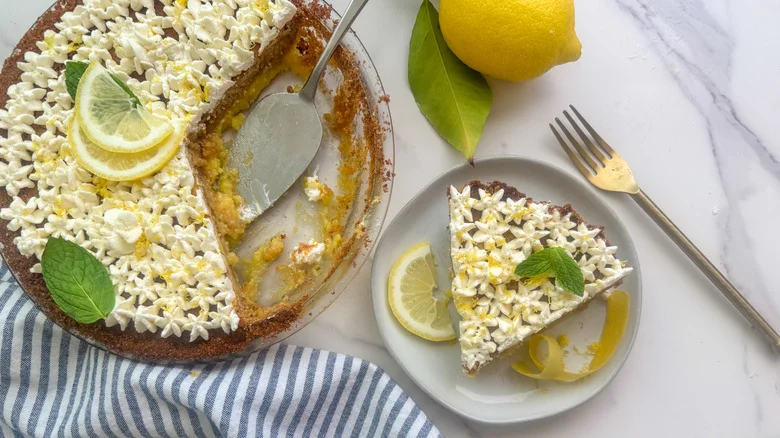 Boozy Lemon Drop Pie Recipe