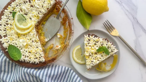 Receta de Tarta de Limón con Alcohol