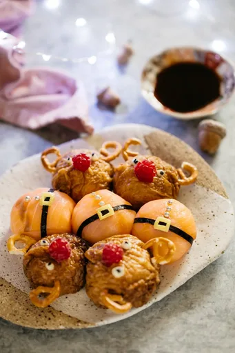 Christmas Sushi Balls クリスマス手毬寿司