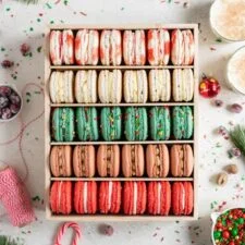 Vanilla Bean Macarons