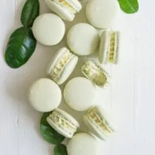 Kaffir Lime Macarons
