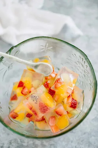 Gelatina de fruta