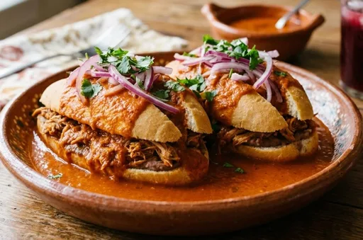 Receta de tortas ahogadas estilo Sinaloa para 8 personas