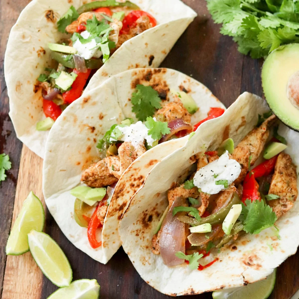 Instant Pot Chicken Fajitas