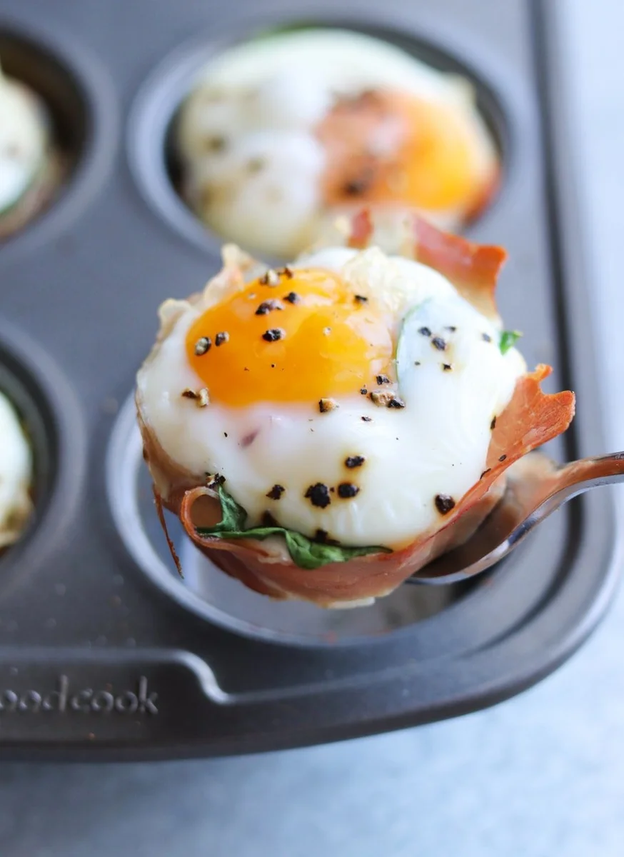 Prosciutto Egg Cups