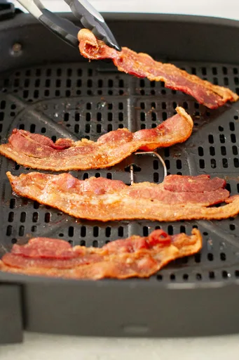 Tocino en freidora de aire