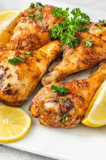 Muslos de Pollo en Freidora de Aire