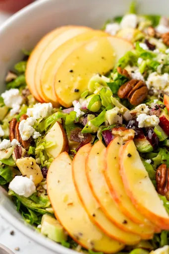 Shaved Brussel Sprout Salad
