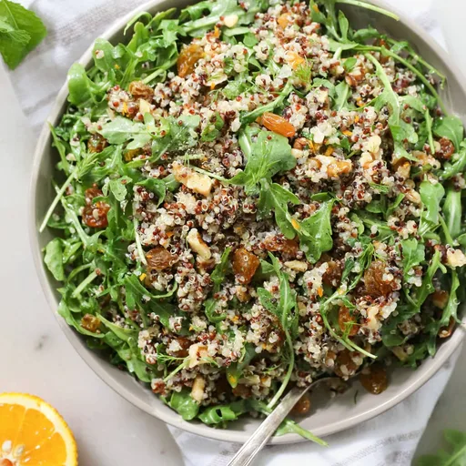 Ensalada de quinoa y rúcula