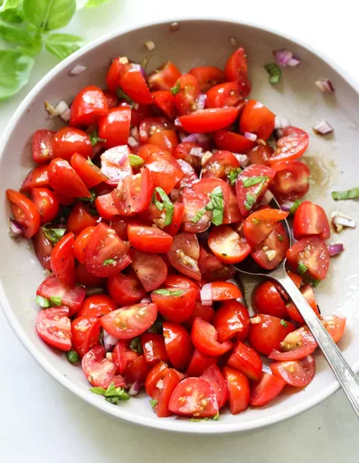 Bruschetta de Tomates Cherry