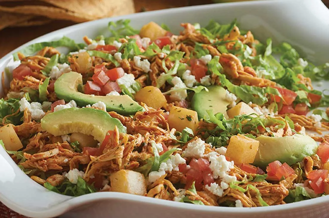 Salpicón de pollo y verduras