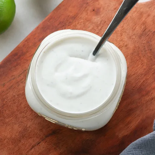 Crema agria sin lactosa