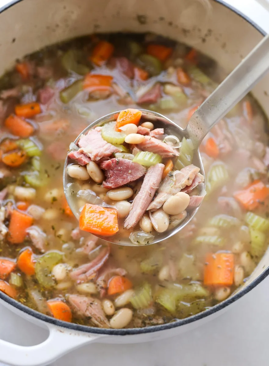 White Bean and Ham Soup