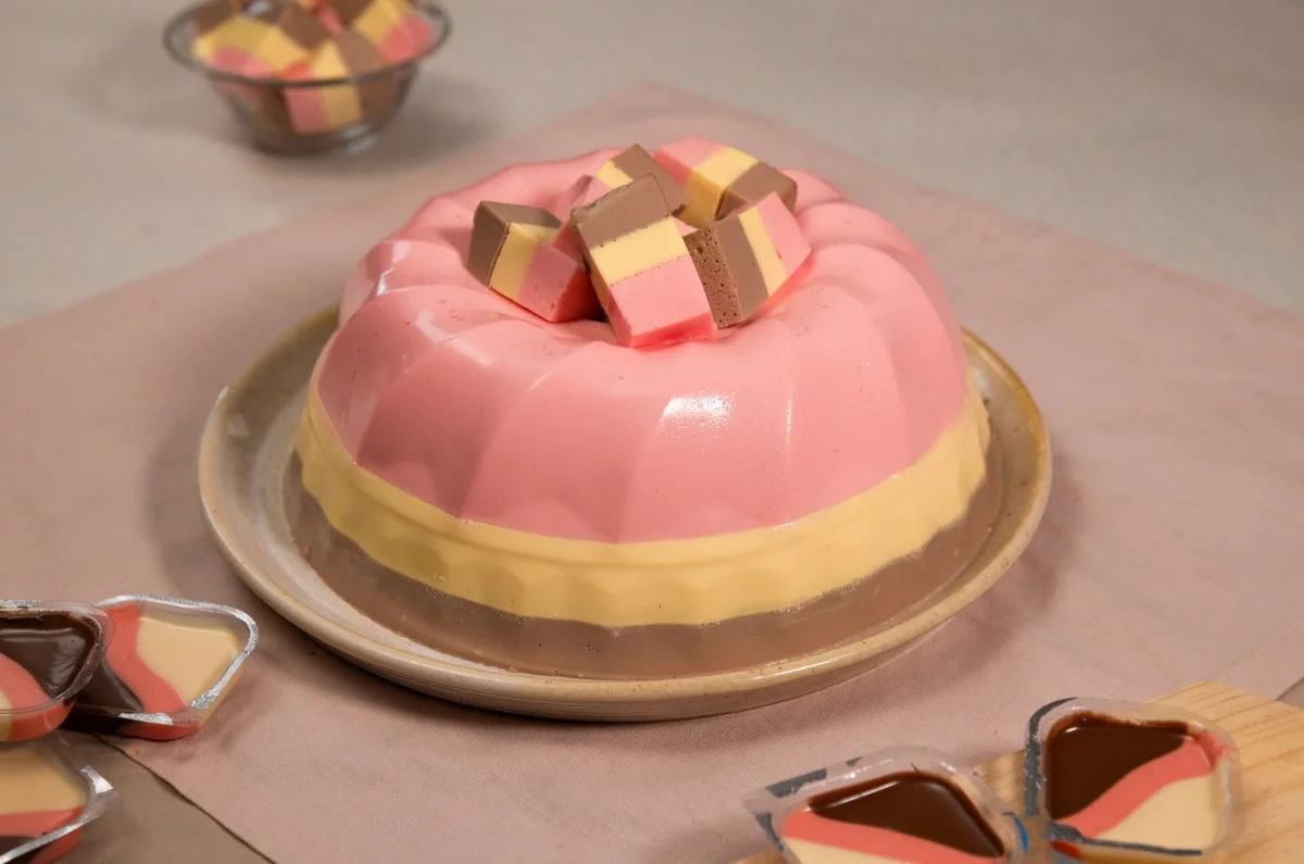 Gelatina de Duvalín, el postre cremoso y divertido que todos aman