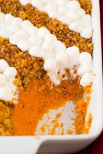 Browned Butter Sweet Potato Casserole