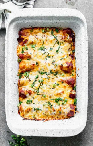 La Mejor Receta de Enchiladas de Pollo
