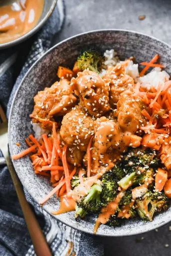 Korean Chicken Bowls