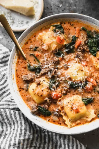 Ravioli Soup