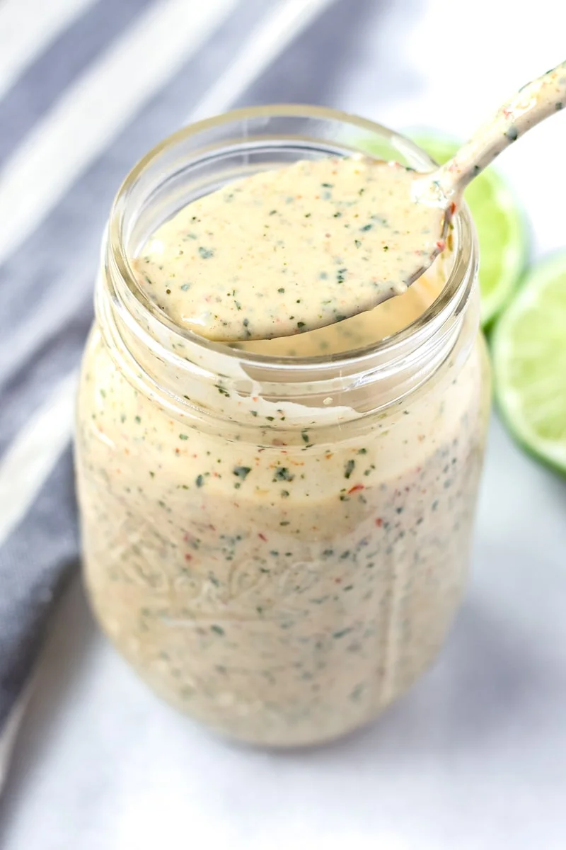 Chipotle Ranch Dressing with Honey