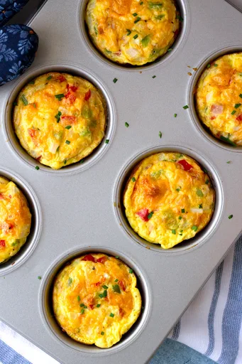 Muffins de tortilla estilo Denver