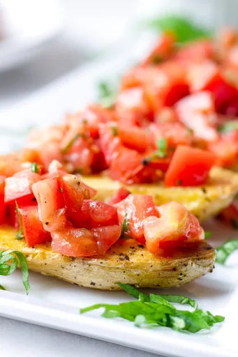 Bruschetta de Patatas Fingerling