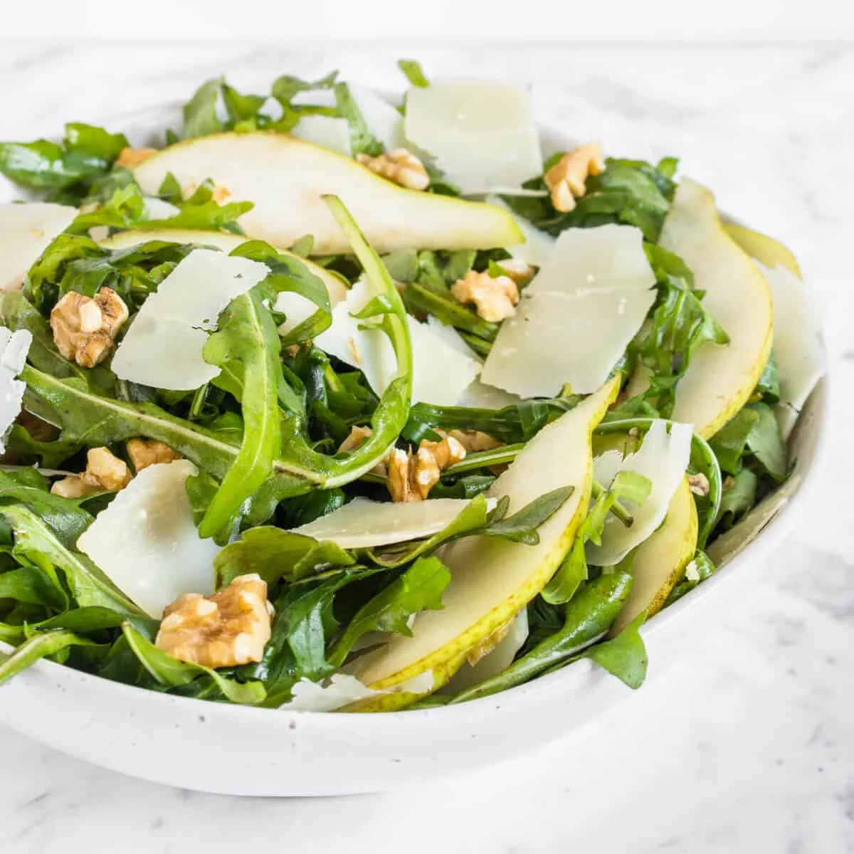 Rocket Pear and Parmesan Salad