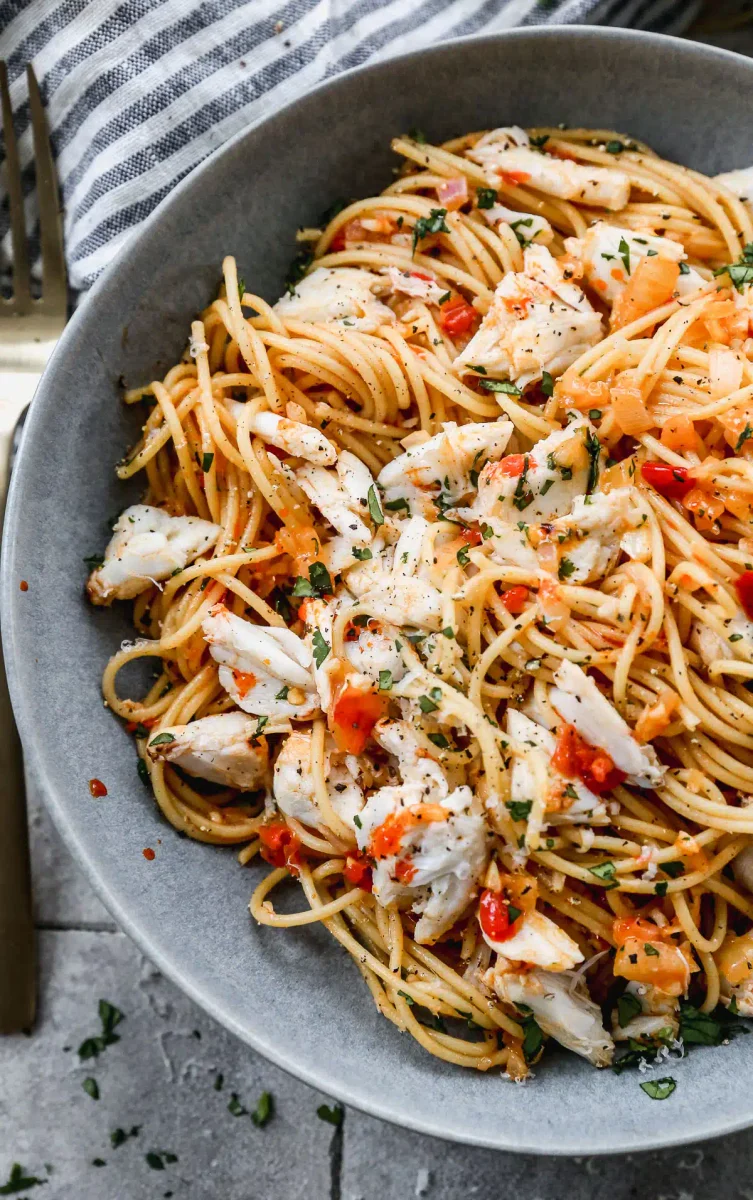 Crab Spaghetti