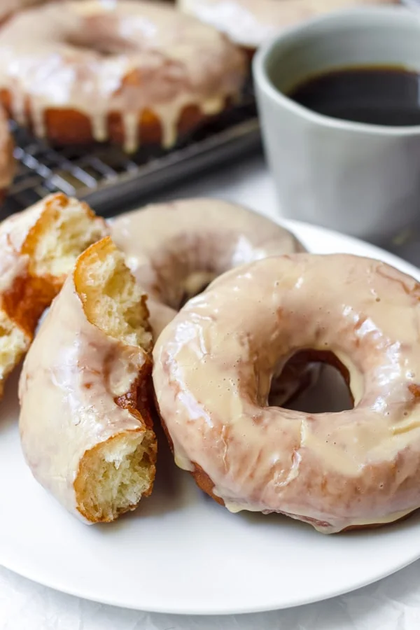 Maple Glazed Donuts
