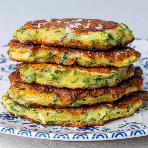 Tortitas de calabacín al estilo italiano