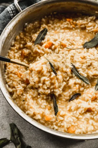 Risotto de calabaza butternut