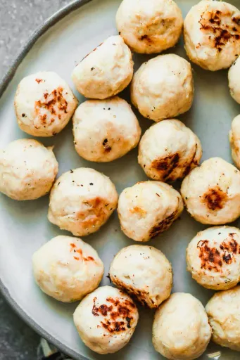 Easy Chicken Meatballs (5 Ingredients!)