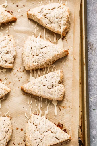 Cinnamon Maple Scones