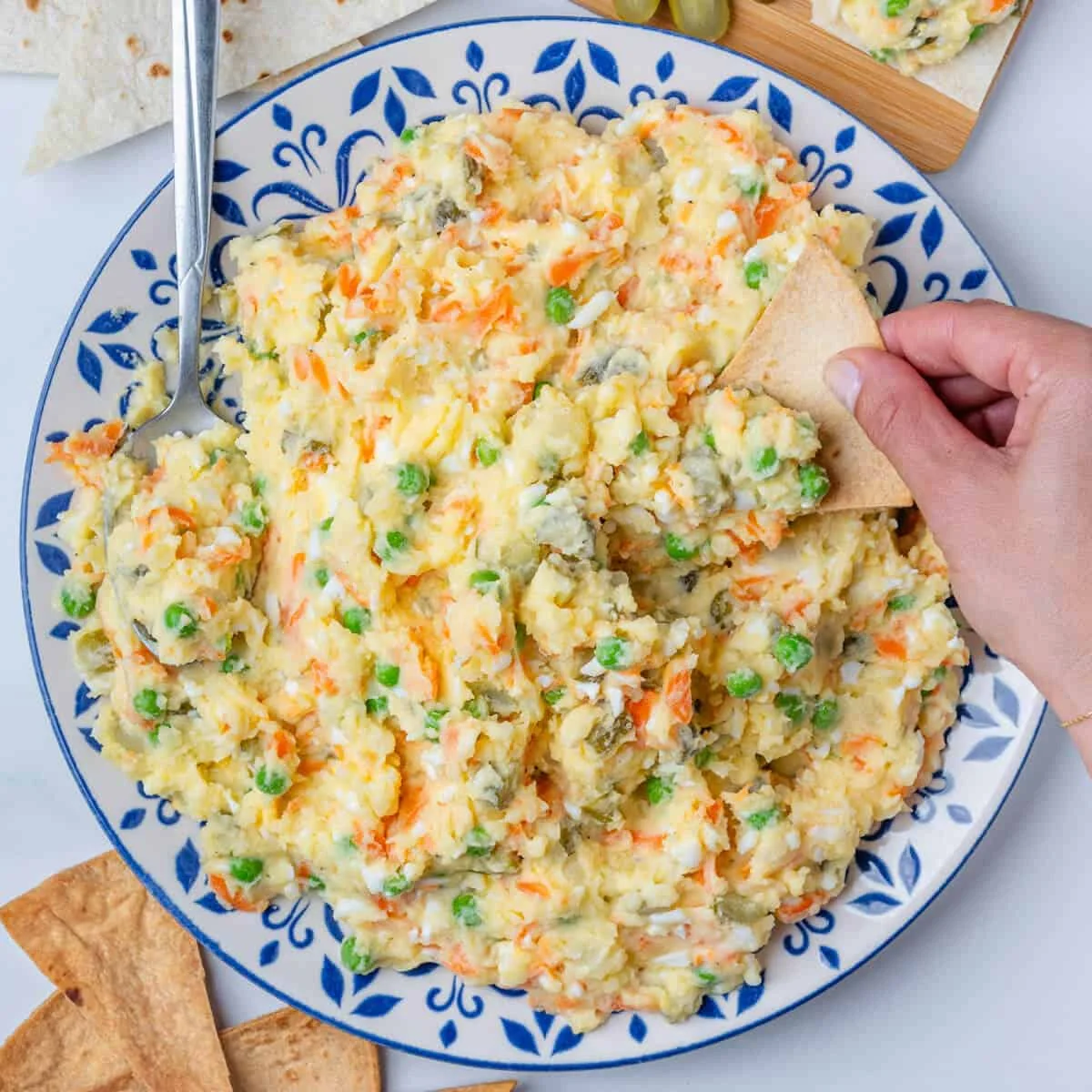 Persian Salad Olivieh (Olivier Salad)