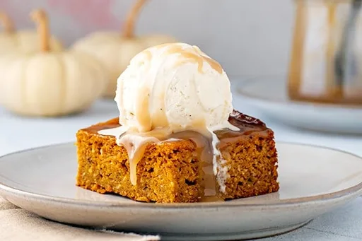 Pumpkin Sticky Date Pudding (Gluten-Free, Dairy-Free)