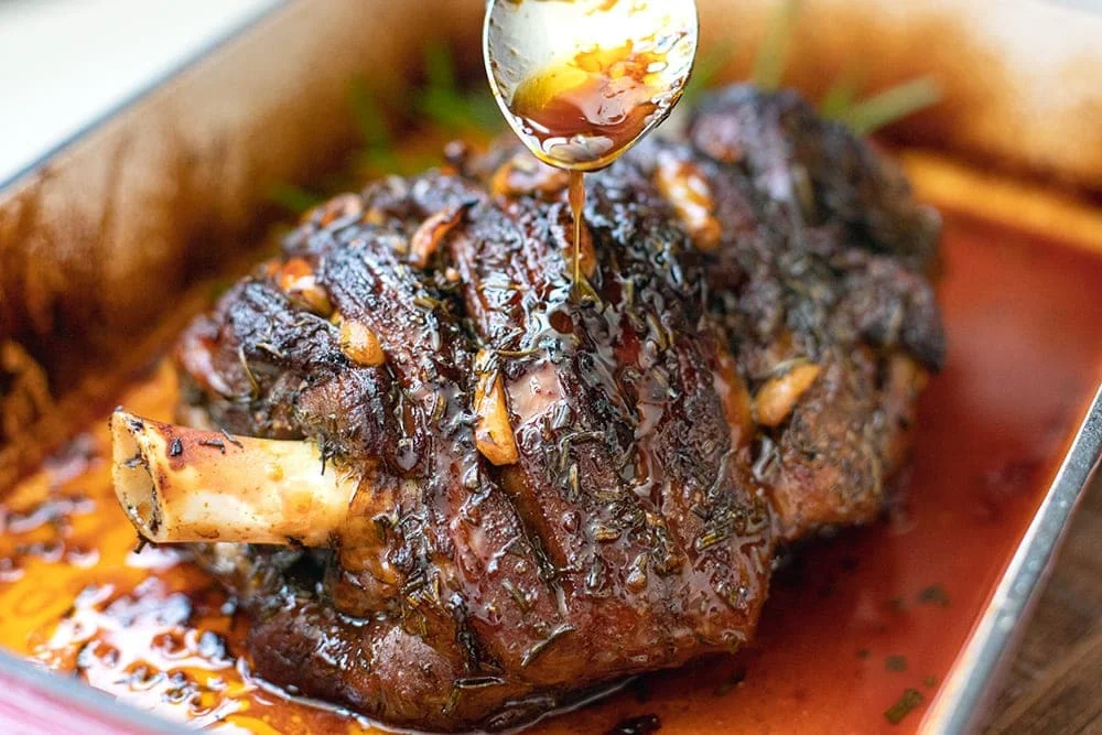 Slow-Cooked Lamb Shoulder Roast