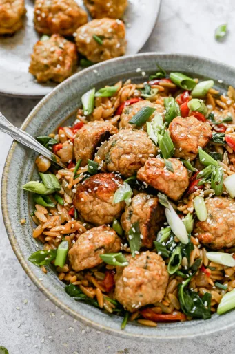 Asian Chicken Meatballs